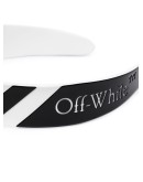 striped logo headband