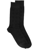 jacquard skull socks