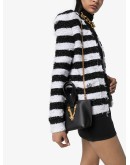 Virtus logo plaque bucket bag