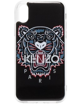 Tiger logo print iPhone X/XS case