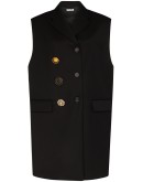 oversized double-breasted waistcoat