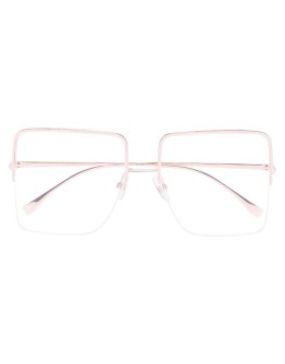 square-frame glasses