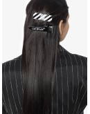 striped hair clip
