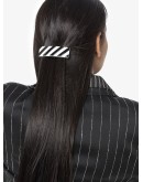striped hair clip