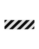 striped hair clip