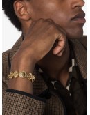 Medusa medallion bracelet