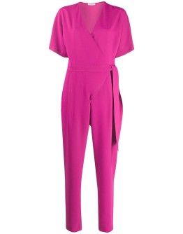 tapered tie-waist jumpsuit