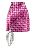 tweed short skirt
