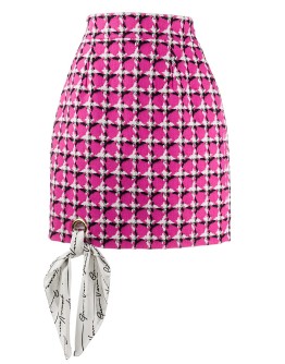 tweed short skirt