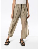 Air high-waisted wide leg trousers