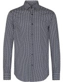 Jango diamond-print shirt