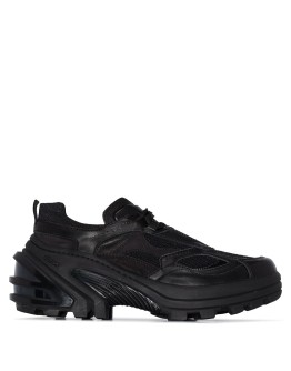 Indivisible lace-up sneakers