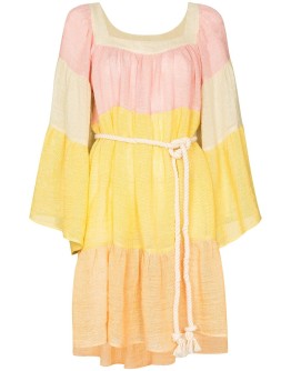 colour-block mini dress