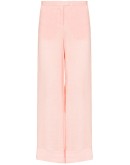 mid-rise wide-leg trousers