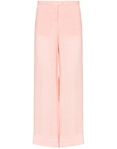 mid-rise wide-leg trousers