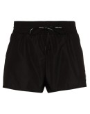 technical fabric contrast shorts