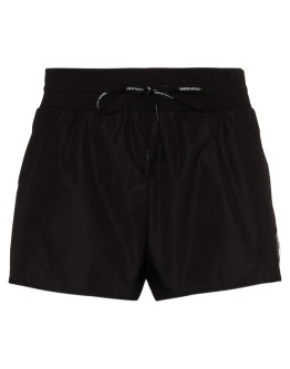 technical fabric contrast shorts