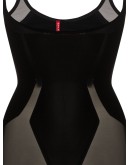 Haute Contour open bust bodysuit