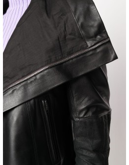 Larry draped biker jacket