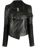 Larry draped biker jacket