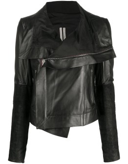 Larry draped biker jacket