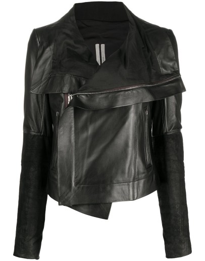 Larry draped biker jacket