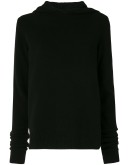 cashmere and wool-blend hoodie