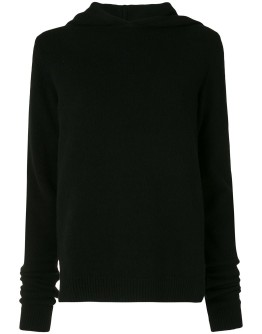 cashmere and wool-blend hoodie