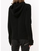 cashmere and wool-blend hoodie