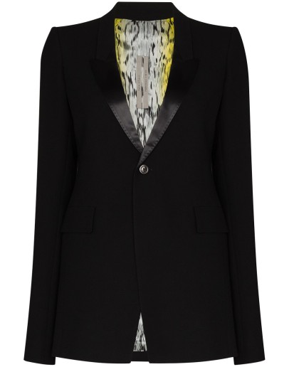 Extreme Soft single-breasted blazer