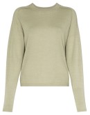 knitted crew neck jumper
