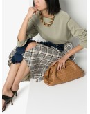 knitted crew neck jumper