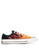 Chuck 70mm flame-print low-top canvas sneakers