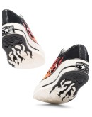 Chuck 70mm flame-print low-top canvas sneakers