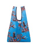 Rattlesnake print tote bag