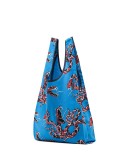 Rattlesnake print tote bag