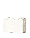 Love stud-embellished crossbody bag