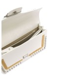 Love stud-embellished crossbody bag