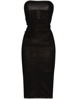 sleeveless bustier dress