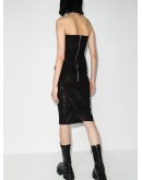 sleeveless bustier dress