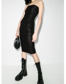 sleeveless bustier dress