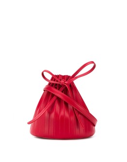 Mini Pleated bucket bag