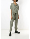 Fiji draped-neck jumpsuit