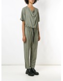 Fiji draped-neck jumpsuit