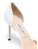 Esther 85mm croc-effect leather pumps