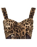 leopard print croptop