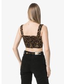 leopard print croptop