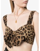 leopard print croptop