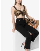 leopard print croptop