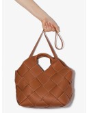 woven basket tote